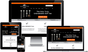 golf responsive design