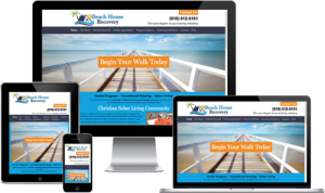 drug rehab web design