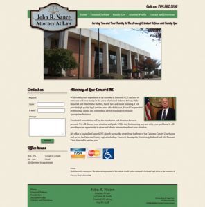 lawyer web design