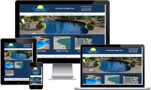 pool company web design
