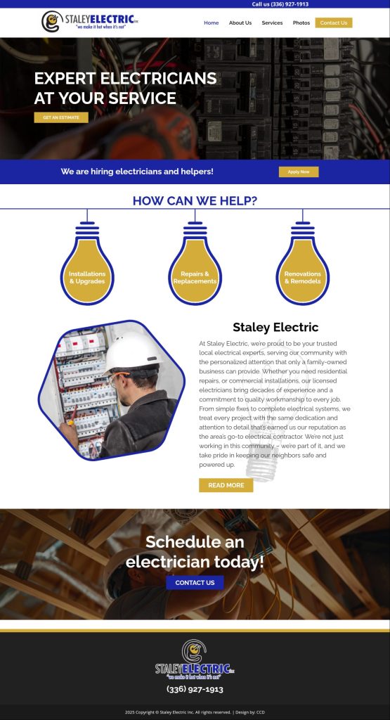 Staley Electric boone nc